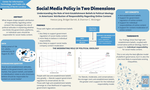 Social Media Policy in Two Dimensions
